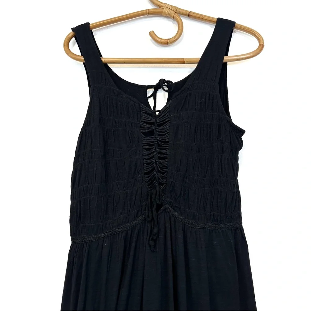 Free People | Embroidered Tank Jersey Knit Mini Dress Size XS - Picture 5 of 8